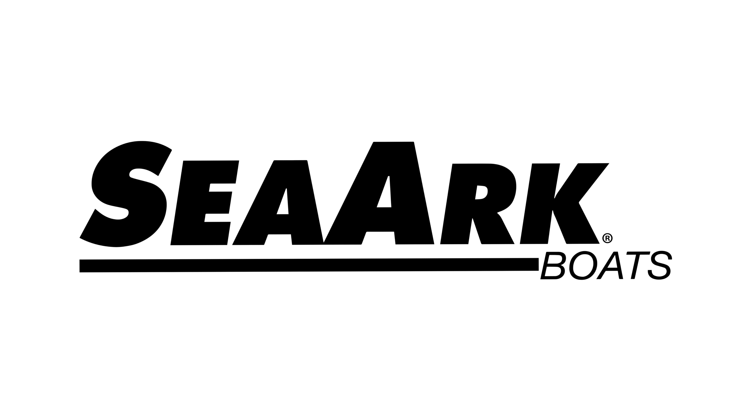 SeaArk Boats Logo Black - Flat No Shadow